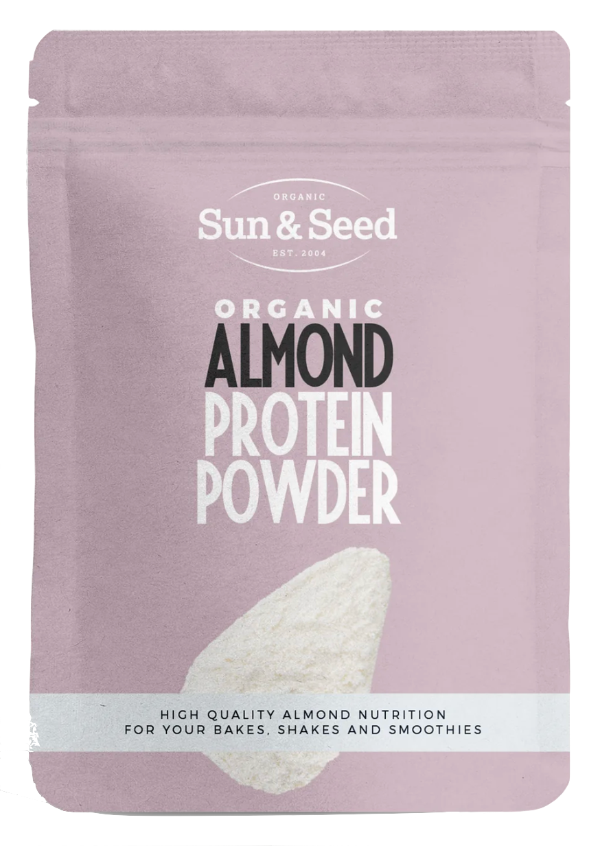 英國有機杏仁蛋白粉 Sun & Seed Organic Almond Protein Powder (300g)