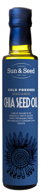 英國有機冷榨奇亞籽油 Sun & Seed Organic Cold Pressed Chia Seed Oil (250ml)