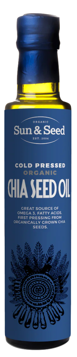 英國有機冷榨奇亞籽油 Sun & Seed Organic Cold Pressed Chia Seed Oil (250ml)