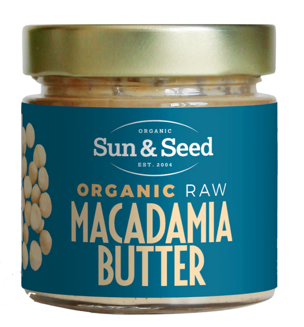 英國有機原生夏威夷果仁醬 Sun & Seed Organic Raw Macadamia Nut Butter (200g)