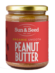 英國有機香滑花生醬 Sun & Seed Organic Smooth Peanut Butter (500g)