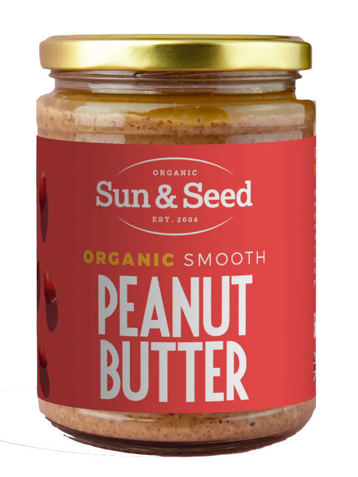 英國有機香滑花生醬 Sun & Seed Organic Smooth Peanut Butter (500g)