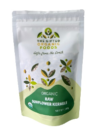 有機原生葵花籽 The Gifted Organic Foods Organic Raw Sunflower Kernels (300g)