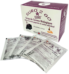 加拿大有機接骨木及紫錐花潤喉露 SURO 2 GO Organic Elderberry Syrup (20 sachets x 10ml)