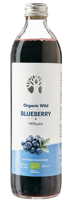 Loov 有機森林野生藍莓汁 Organic Wild Blueberry Juice (500g)