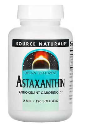 蝦紅素植物配方 Source Naturals Astaxanthin 2mg (120 softgels)