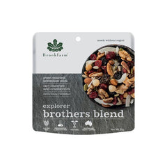 澳洲農場無麥麩果仁乾果椰子小食 Brookfarm Explorer Brothers Blend (75g/35g)