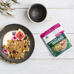 澳洲農場無麥麩小紅莓堅果穀物早餐 Brookfarm Gluten Free Macadamia Muesli with Cranberry (50g)