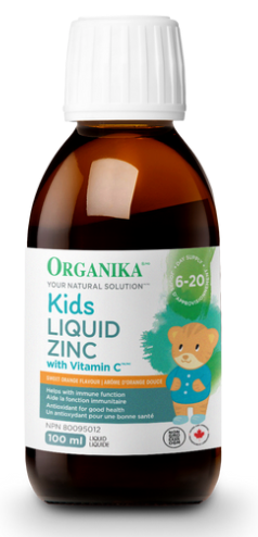 加拿大兒童鋅 + C飲劑 Organika Kids Liquid Zinc + C (100ml)