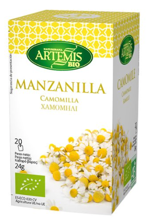 西班牙有機洋甘菊草本茶 (不含咖啡因) Artemis Organic Chamomile Herbal Tea (20 tea bags)