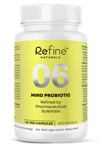 RN06 補腦益生菌 Refine Naturals MIND PROBIOTIC (30 capsules)