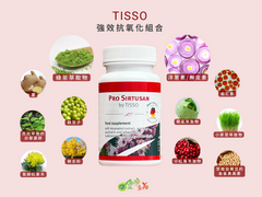 德國強效抗氧化組合 TISSO Pro Sirtusan (60 capsules)