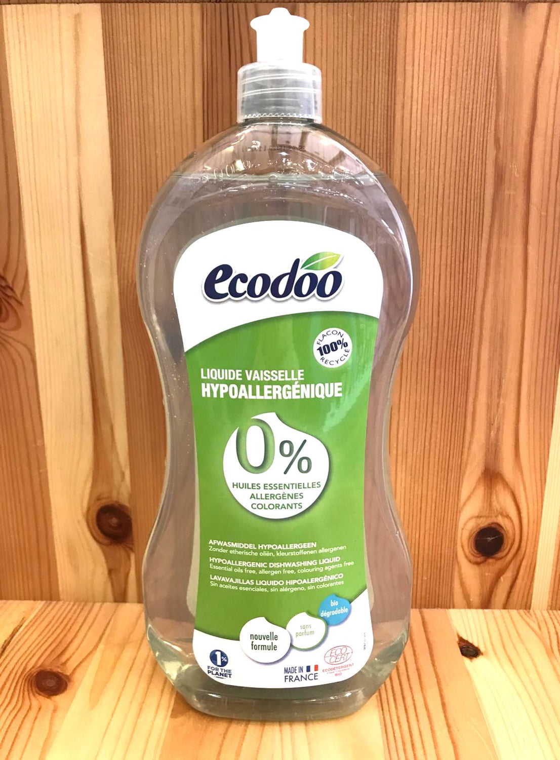 天然環保低敏洗潔精 (大支裝) Ecodoo Hypoallergenic Eco Dishwashing Liquid (1L) – 食療 ...