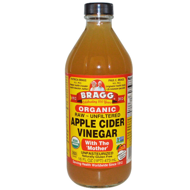 有機蘋果醋 Bragg's Organic Apple Cider Vinegar (16oz)