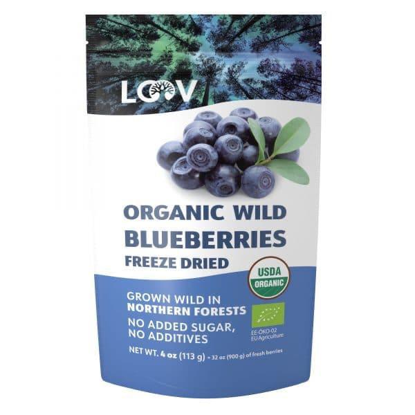 Loov 有機原粒野生藍莓 Organic Whole Wild Blueberries (113g)