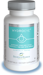 SBH 潤眼營養軟膠囊 HydroEye by Science Based Health (120 softgels)